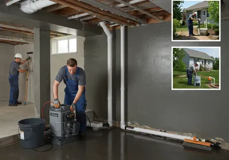 Basement Waterproofing and Flood Prevention process in West Union, OH